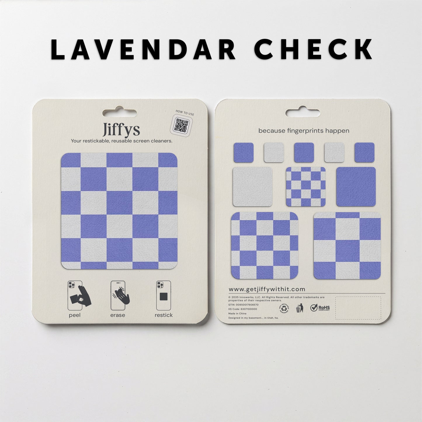 Lavendar Check