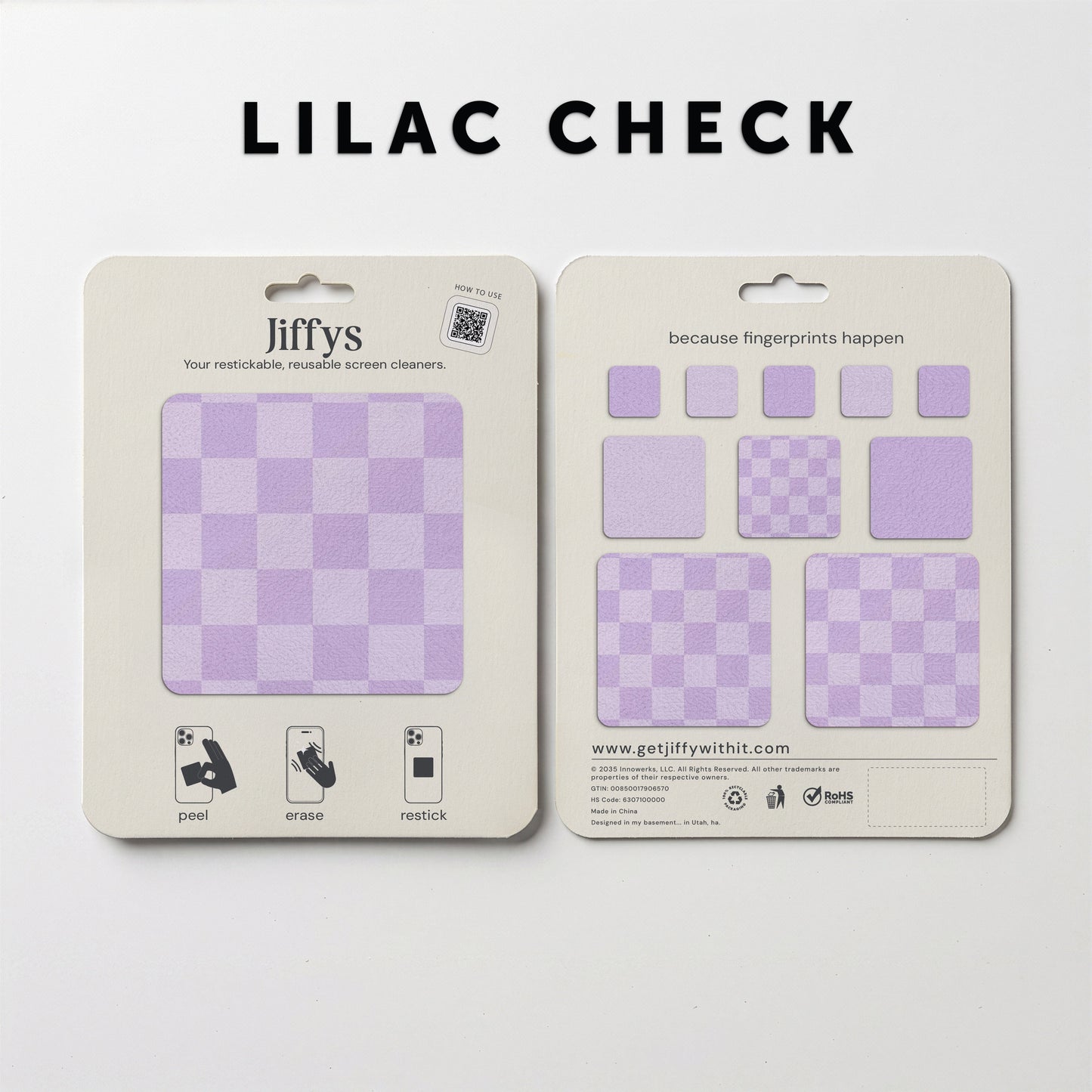 Lilac Check