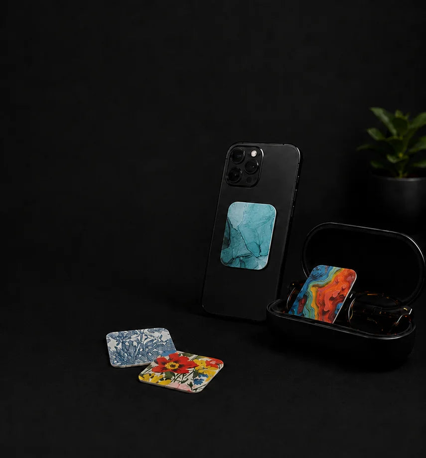 Jiffys pads attached to clean devices